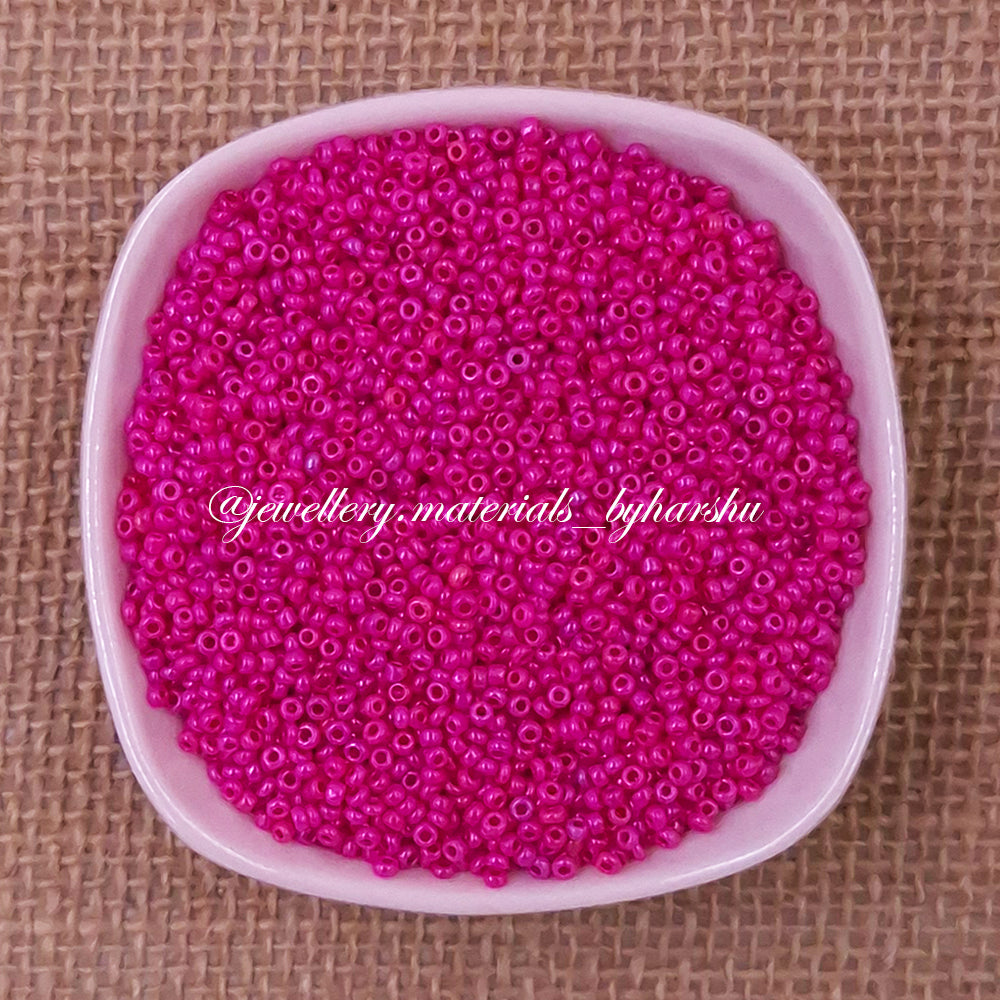 2MM, 11/0 Opaque Glass Seed Beads